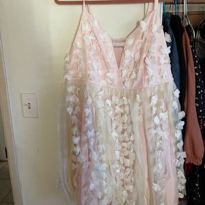 Light pink and white fairy dress